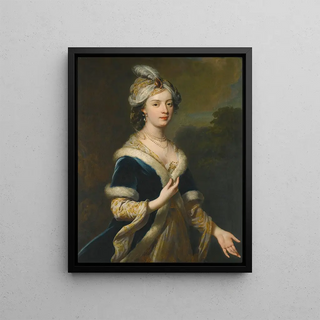 George Knapton - Portrait Of Lady Elizabeth Howard 17011739 Eldest Daughter Of Charles Howard 3rd Earl Of Carlisle In Turkish Costume.webp