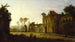 Vue du Temple de la Paix dans le Forum Romain - George Loring Brown — vy av konstverket