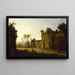 Vue du Temple de la Paix dans le Forum Romain - George Loring Brown — inramlat konstverk på väggen