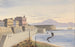 Le Bastion du Roi l'Hôtel Club House Gibraltar - George Lothian Hall — vy av konstverket