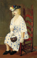 La robe à pois - George Luks — vy av konstverket
