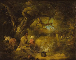 George Morland - Gypsy Encampment.webp