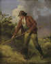 Skörda hö - George Morland — vy av konstverket