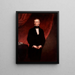 James Knox Polk - George Peter Alexander Healy — inramlat konstverk på väggen