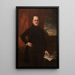 James Lenox 1800-1880 - George Peter Alexander Healy — inramlat konstverk på väggen