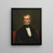 James Knox Polk (Konflikt de cas) - George Peter Alexander Healy — inramlat konstverk på väggen