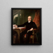 John Quincy Adams - George Peter Alexander Healy — inramlat konstverk på väggen