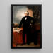 Millard Fillmore - George Peter Alexander Healy — inramlat konstverk på väggen