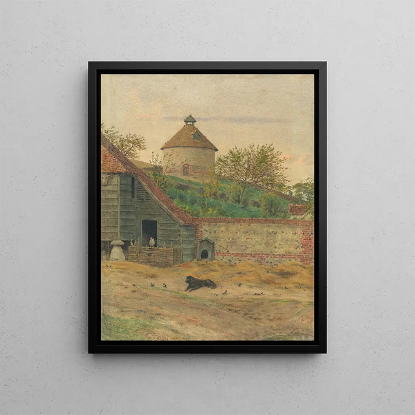 George Price Boyce - Dovecote at Streatley.webp