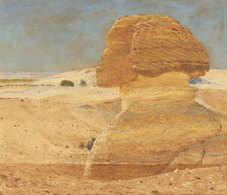 George Price Boyce - The Sphinx near Giza in morning light.webp