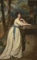 Portrait de Madame Andrew Reid - George Romney — vy av konstverket