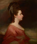 Portrait of Harriet Blanchard - George Romney — vy av konstverket