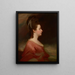Portrait of Harriet Blanchard - George Romney — inramlat konstverk på väggen