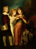 Les enfants Hartley - George Romney — vy av konstverket
