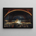 Fête de nuit à l'Exposition universelle de 1889 sous la tour Eiffel - George Roux — inramlat konstverk på väggen
