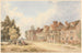Le village de Chiddingstone, Kent - George Shepheard — vy av konstverket