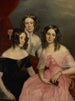 Les trois sœurs Robinson - George Theodore Berthon — vy av konstverket