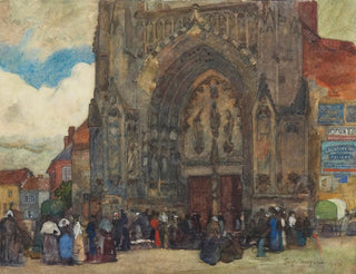 George Thomson - The butter market Montreuil.webp
