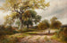 Le chemin de campagne - George Turner — vy av konstverket