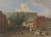 Vue de Thames Street à Windsor - George Vincent — vy av konstverket