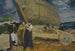 skeppsbyggare - George Wesley Bellows — vy av konstverket