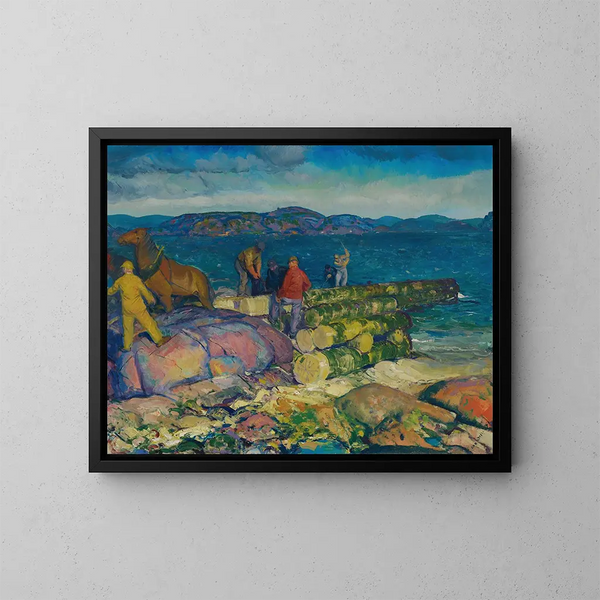 George Wesley Bellows - Dock Builders.webp
