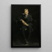 Frankie le garçon d'orgue - George Wesley Bellows — inramlat konstverk på väggen