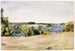 La baie de Gardiners depuis Sag Harbor - George Wesley Bellows — vy av konstverket