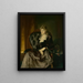 Katherine Rosen - George Wesley Bellows — inramlat konstverk på väggen