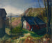 Ferme de montagne - George Wesley Bellows — vy av konstverket