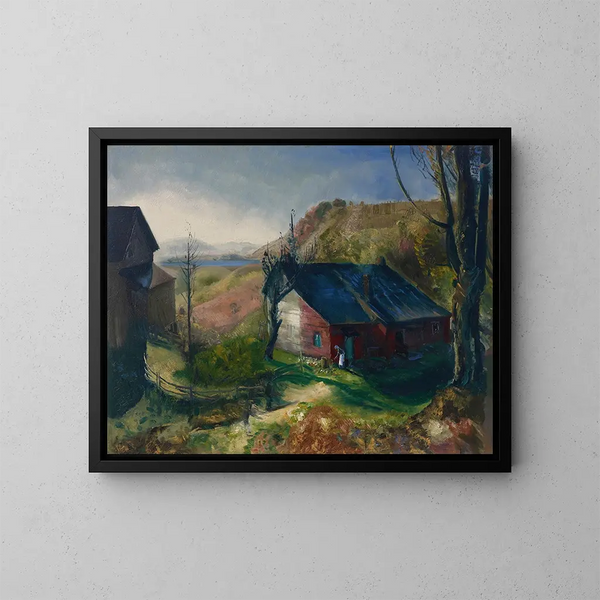 George Wesley Bellows - Mountain Farm.webp