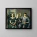 Monsieur et Madame Phillip Wase - George Wesley Bellows — inramlat konstverk på väggen