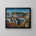 Quai des bœufs à Matinicus - George Wesley Bellows — inramlat konstverk på väggen