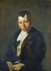 Le vendeur de journaux - George Wesley Bellows — vy av konstverket