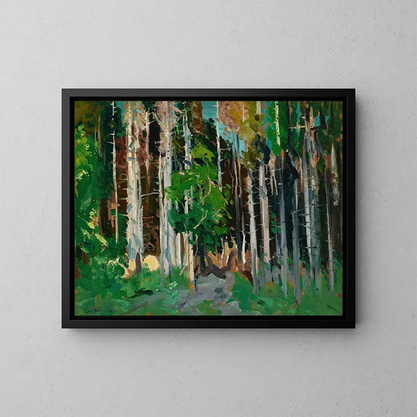 George Wesley Bellows - Through the Trees Monhegan Island Maine.webp
