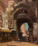 Bab Zuweyleh Kairo Egypten - George Yewell — vy av konstverket