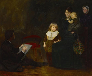 George de Forest Brush - The Portrait.webp