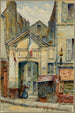 rue Mouffetard - Georges-Henri Manesse — vy av konstverket