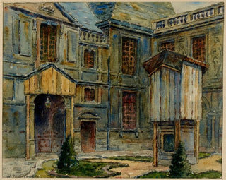 GeorgesHenri Manesse - Cour intrieure du muse Carnavalet rue de Svign.webp