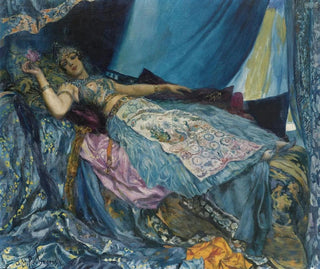 Georges Antoine Rochegrosse - La Princesse Bleue.webp
