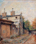 La maison de Balzac, rue Berton, Passy - Georges Aufray — vy av konstverket