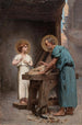 Saint Joseph, beskyddare av Jesu barndom - Georges Becker — vy av konstverket