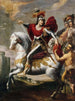 La charité de saint Martin - Georges Lallemant — vy av konstverket