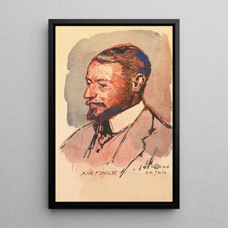 Georges Lemmen - Portrait De Lartiste Alfred William Finch 18541930.webp