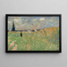 En sommarlandskap - Georges Seurat — inramlat konstverk på väggen