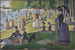 En söndag eftermiddag på Île de la Grande Jatte - Georges Seurat — vy av konstverket