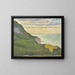 Marinemålning vid Port-en-Bessin, Normandie - Georges Seurat — inramlat konstverk på väggen