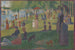 Studie för En söndag eftermiddag på ön La Grande Jatte - Georges Seurat — vy av konstverket