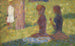 Studie av figurer för La Grande Jatte - Georges Seurat — vy av konstverket