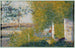 Le pont à Bineau - Georges Seurat — vy av konstverket